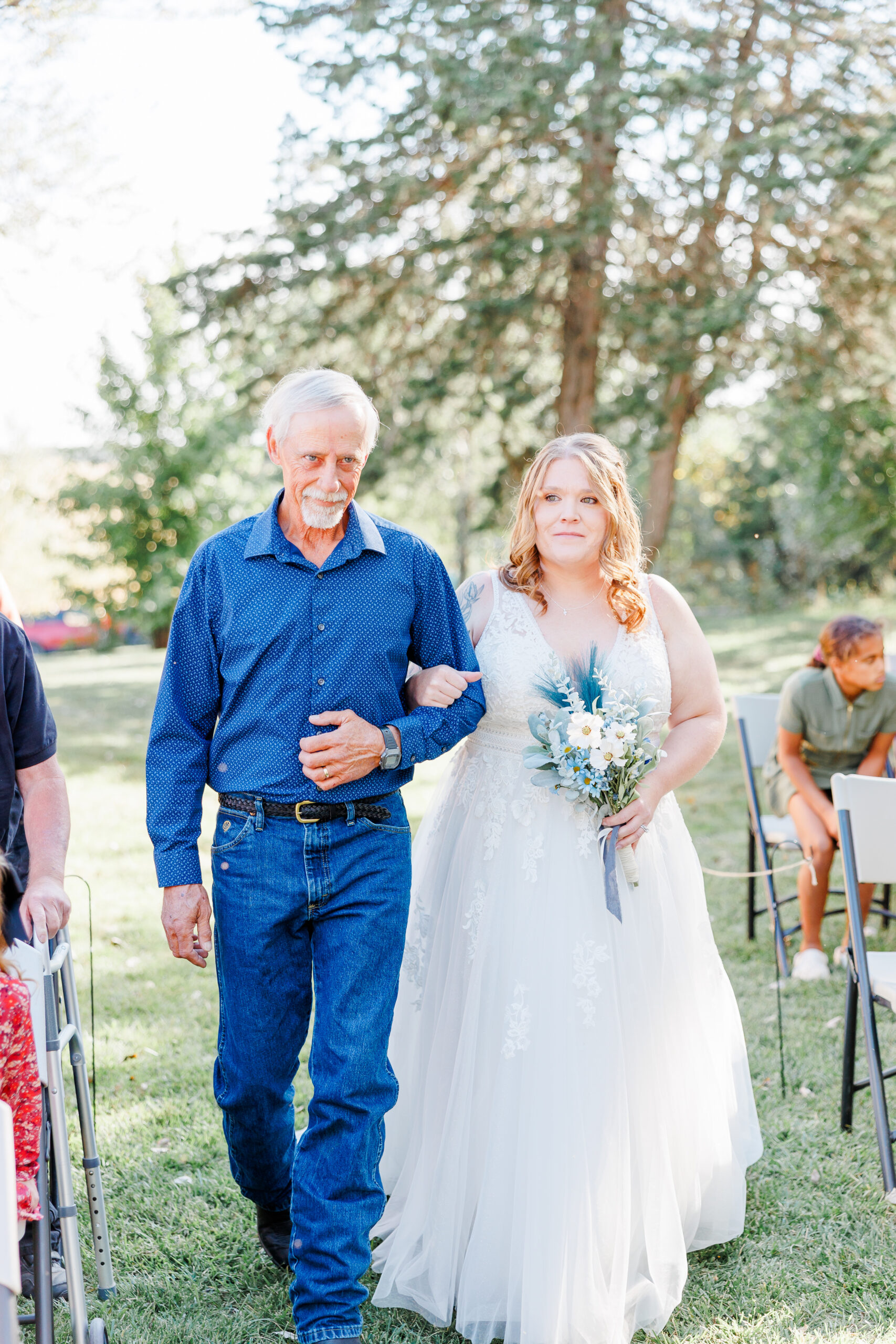 backyard arlington sd wedding