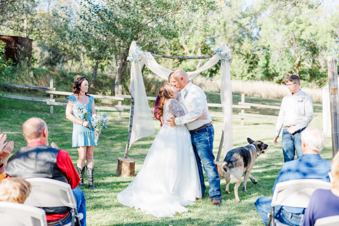 backyard arlington sd wedding