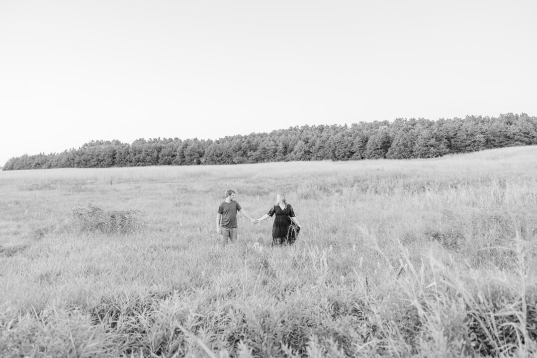 lake ketchum clear lake sd engagement session in september