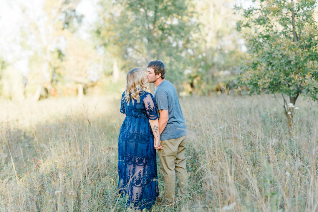 lake ketchum clear lake sd engagement session in september