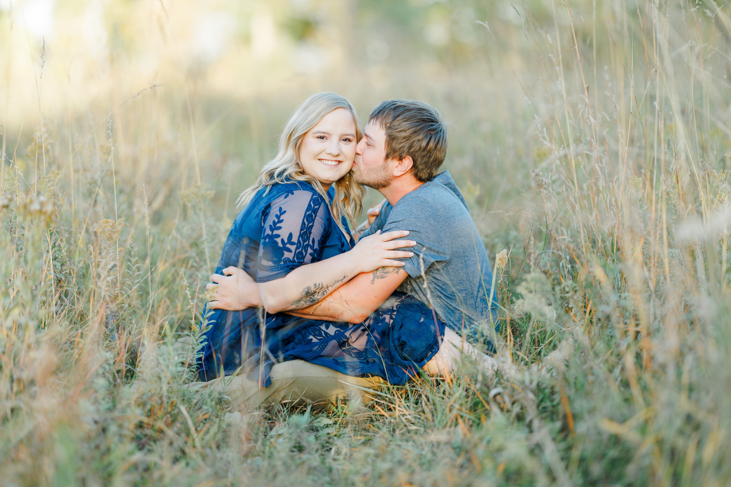 lake ketchum clear lake sd engagement session in september