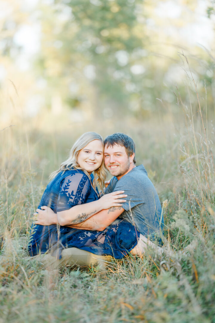 lake ketchum clear lake sd engagement session in september