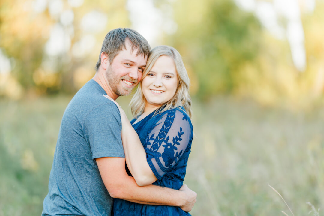 lake ketchum clear lake sd engagement session in september