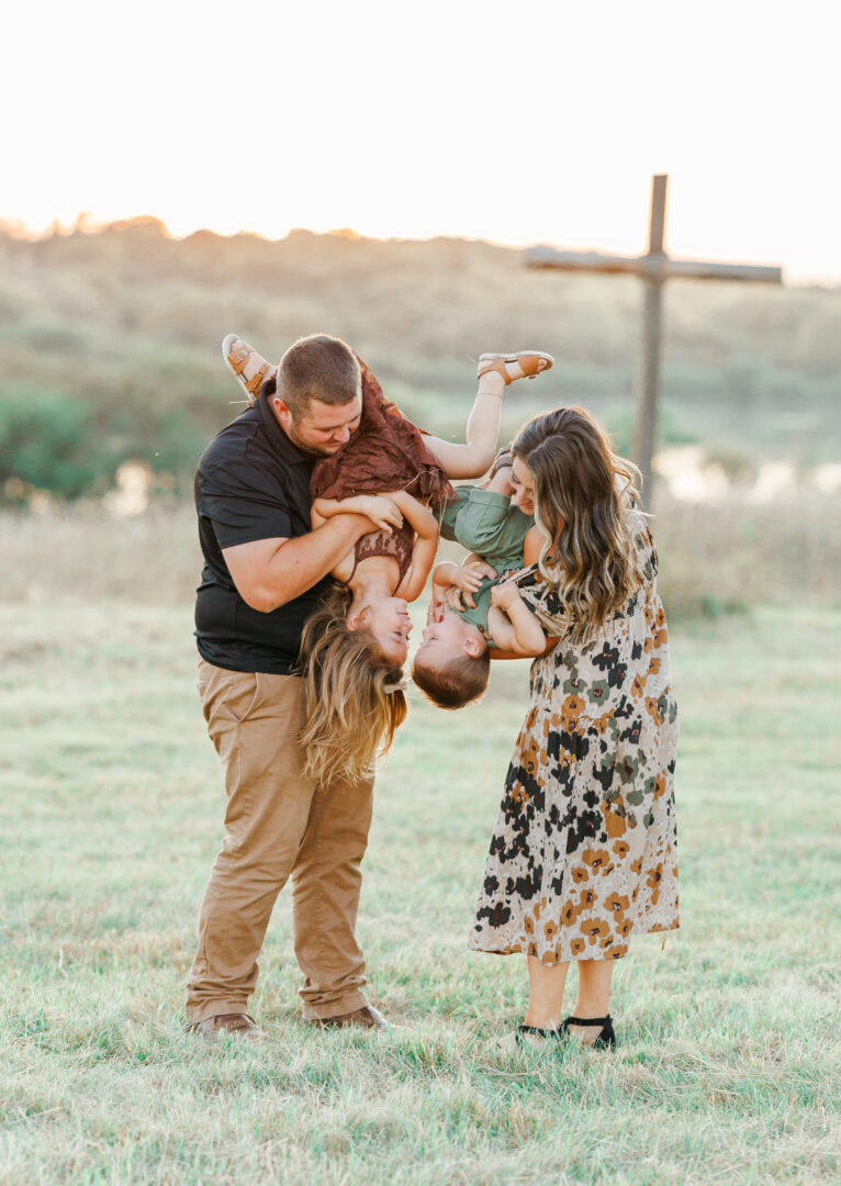 montevideo mn family session at sunset