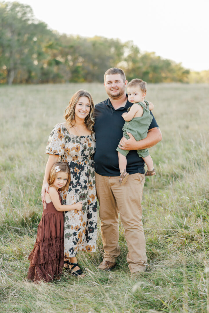 montevideo mn family session at sunset