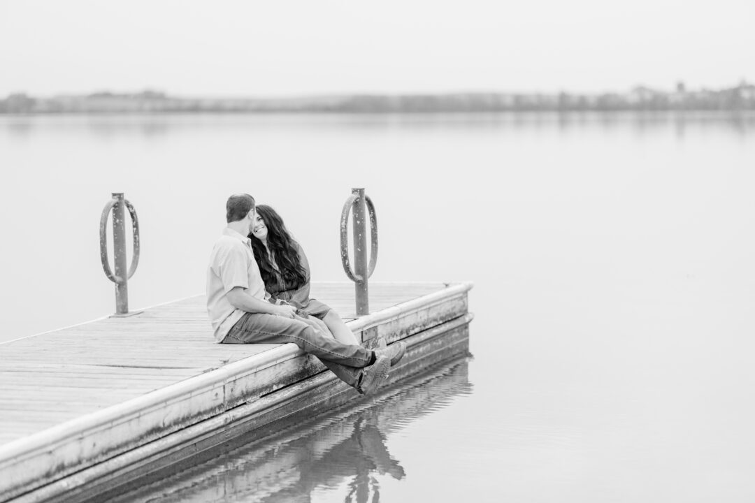 Pelican Lake Engagement Session in Watertown, SD