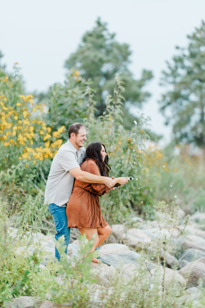 Pelican Lake Engagement Session in Watertown, SD