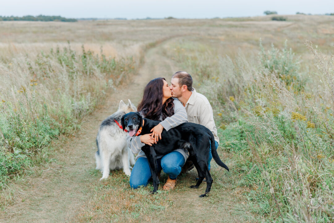 Pelican Lake Engagement Session in Watertown, SD