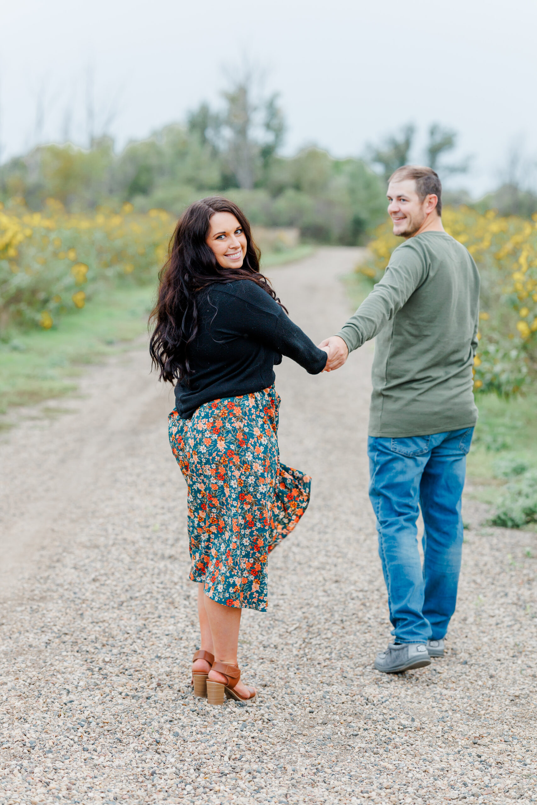 Pelican Lake Engagement Session in Watertown, SD