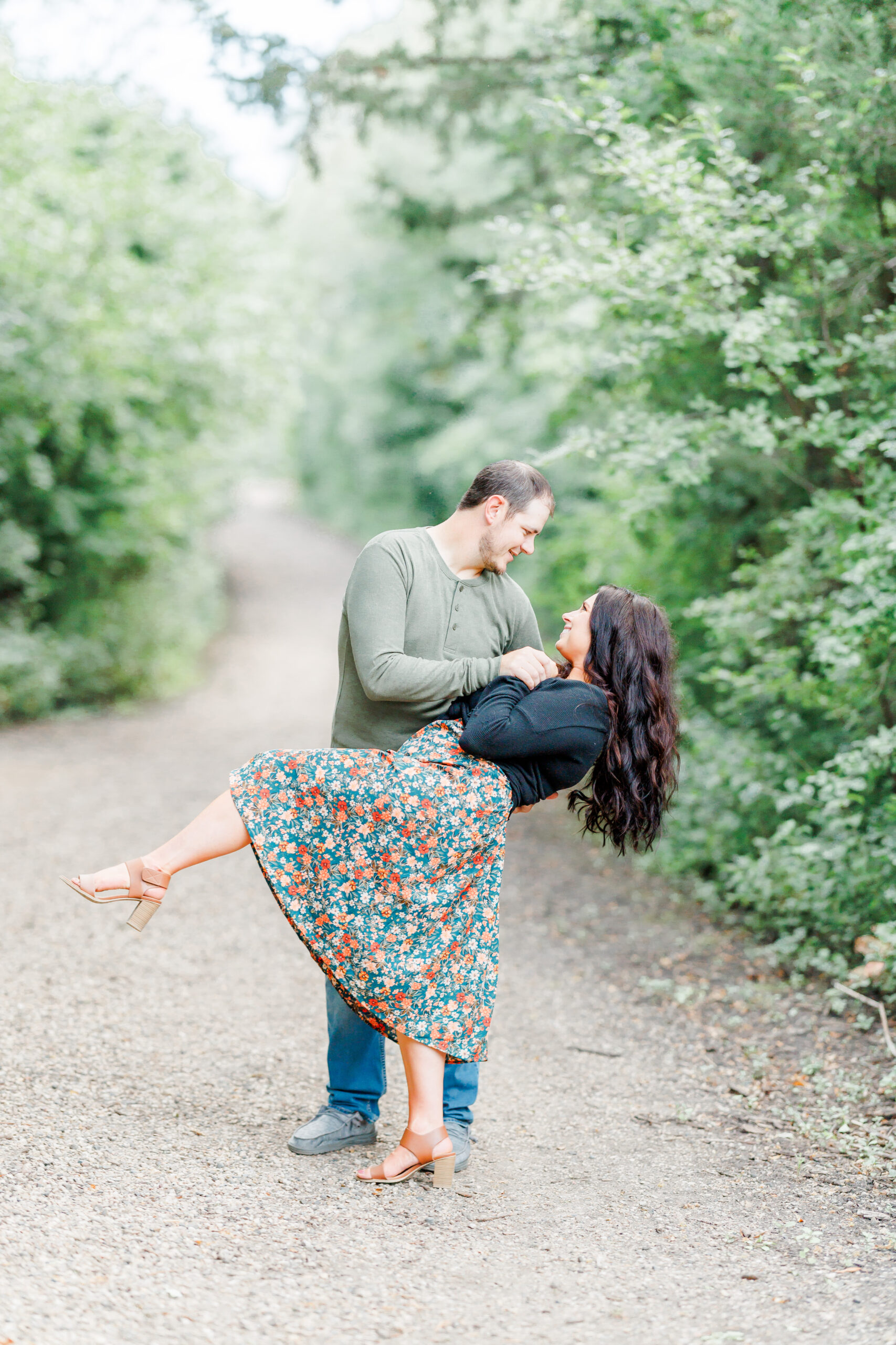 Pelican Lake Engagement Session in Watertown, SD