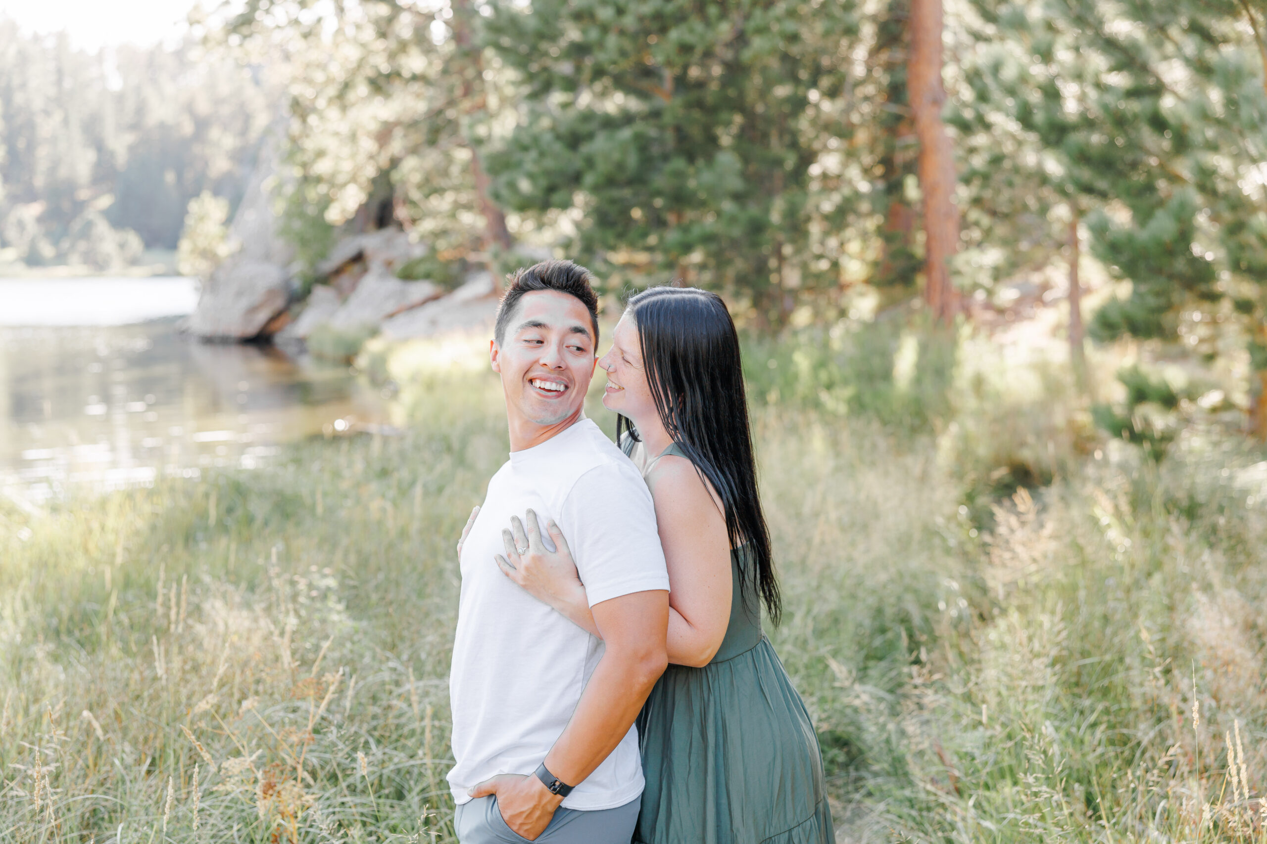 Sylvan Lake Engagement Session in Custer, SD