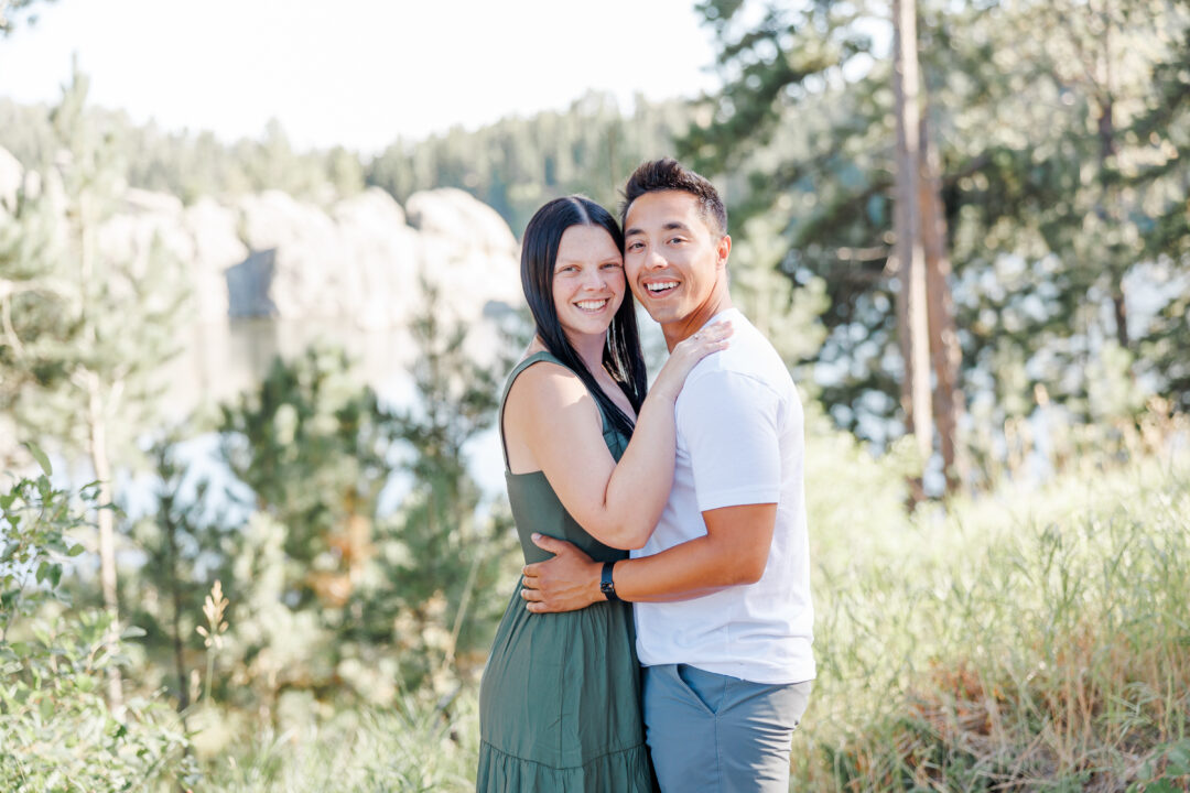 Sylvan Lake Engagement Session in Custer, SD