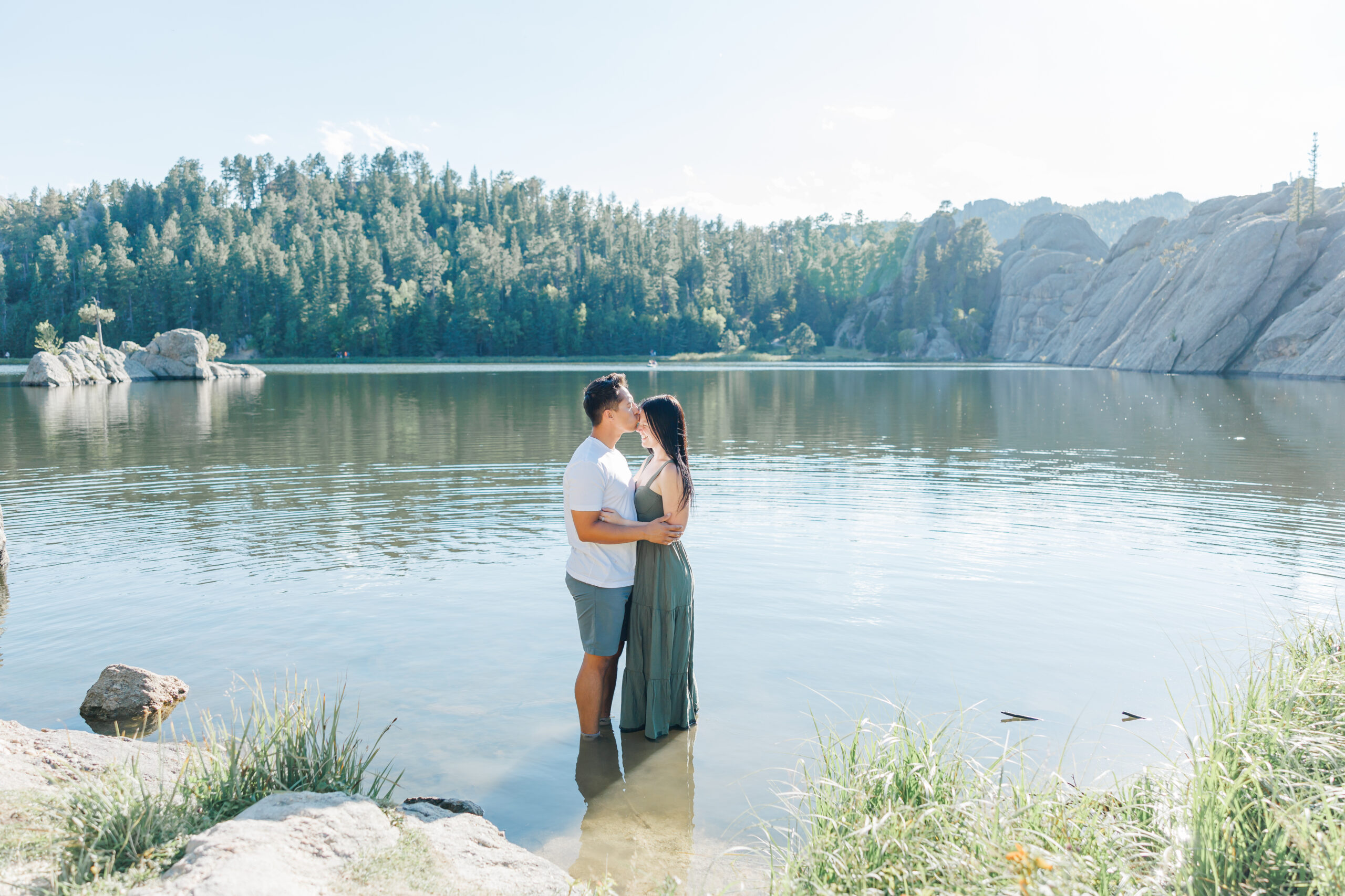 Sylvan Lake Engagement Session in Custer, SD