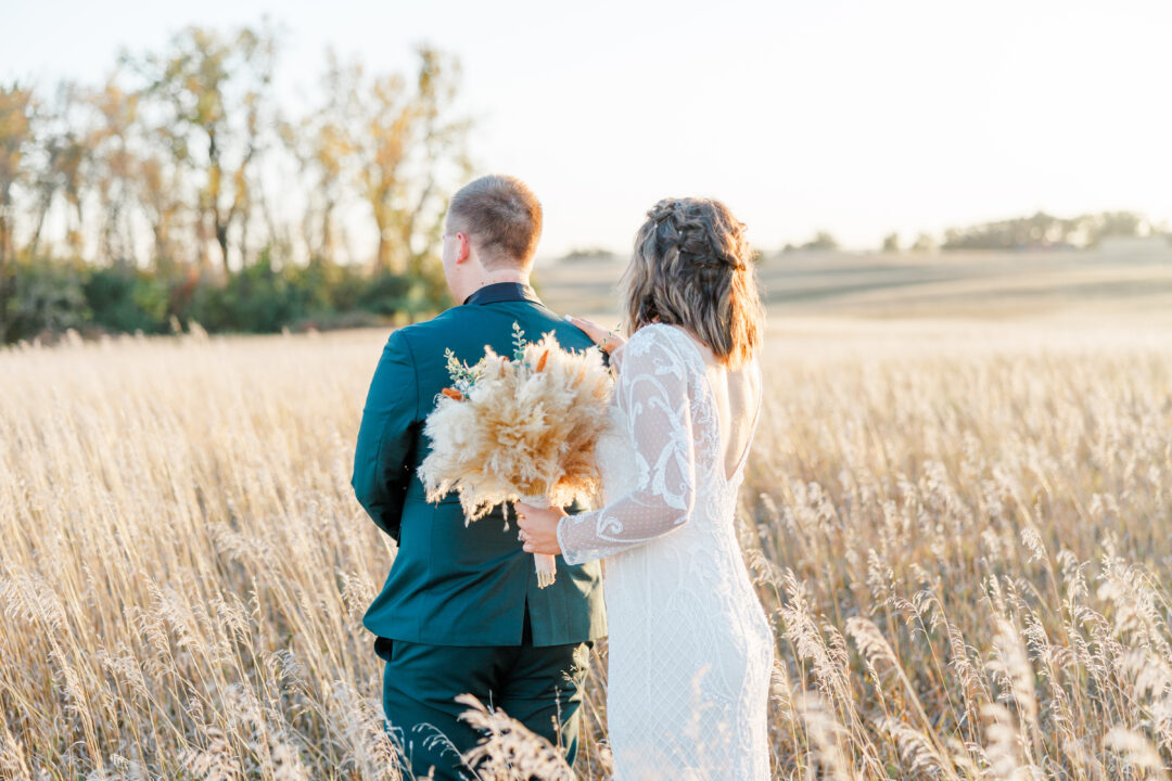 wedding sunset photos in gary south dakota