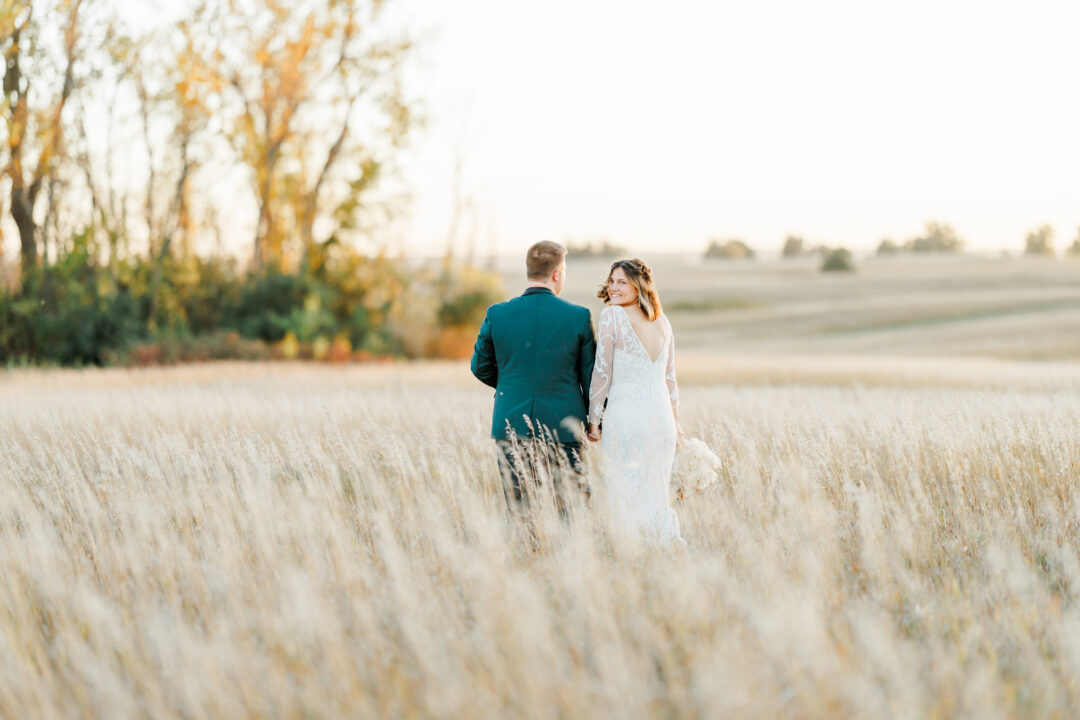 wedding sunset photos in gary south dakota