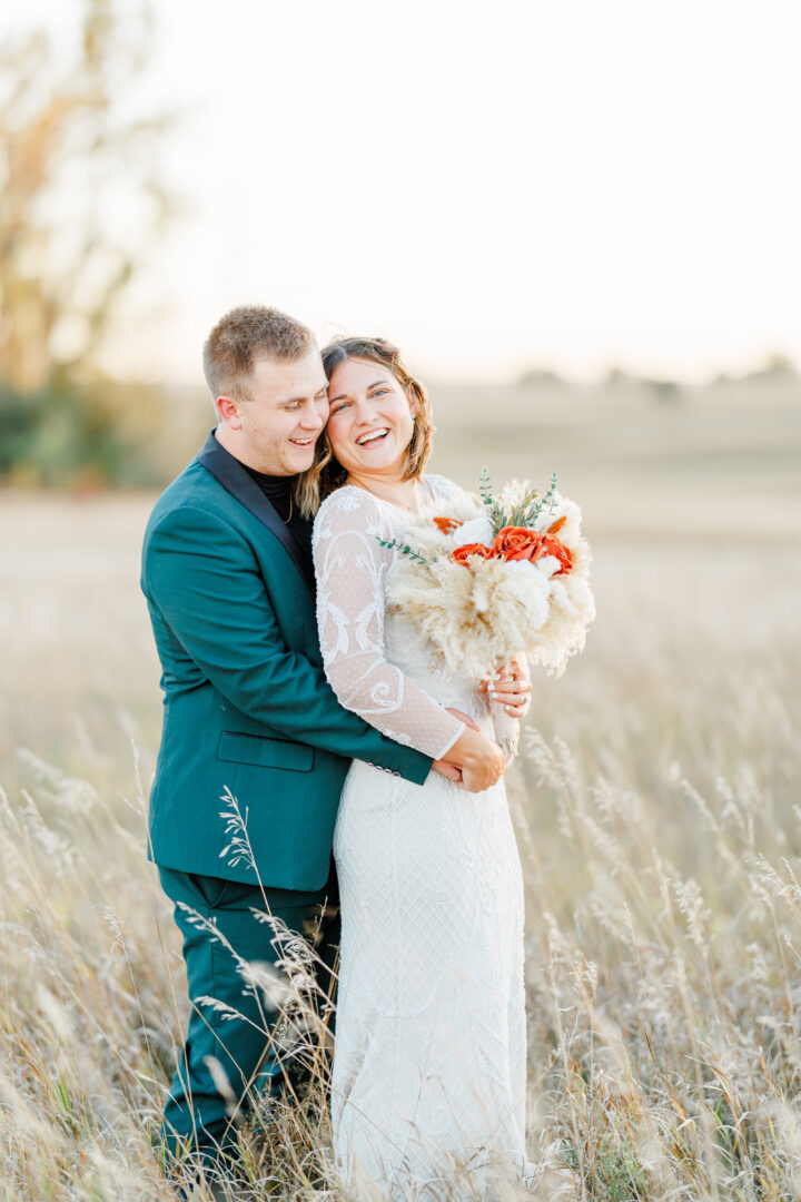 wedding sunset photos in gary south dakota