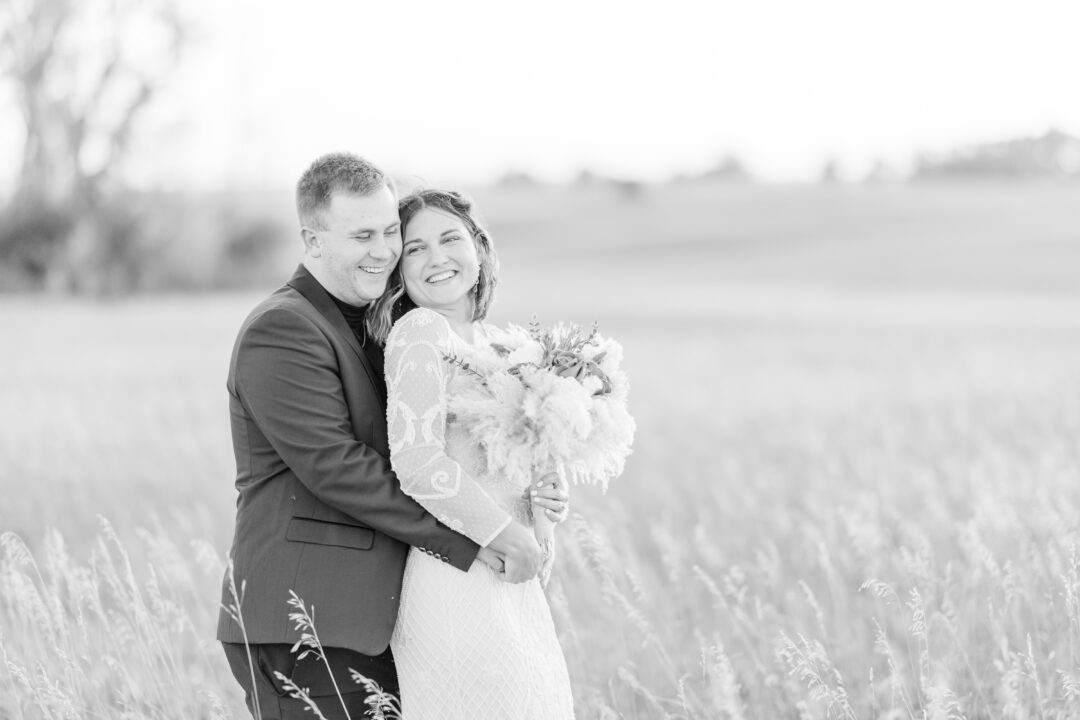 wedding sunset photos in gary south dakota