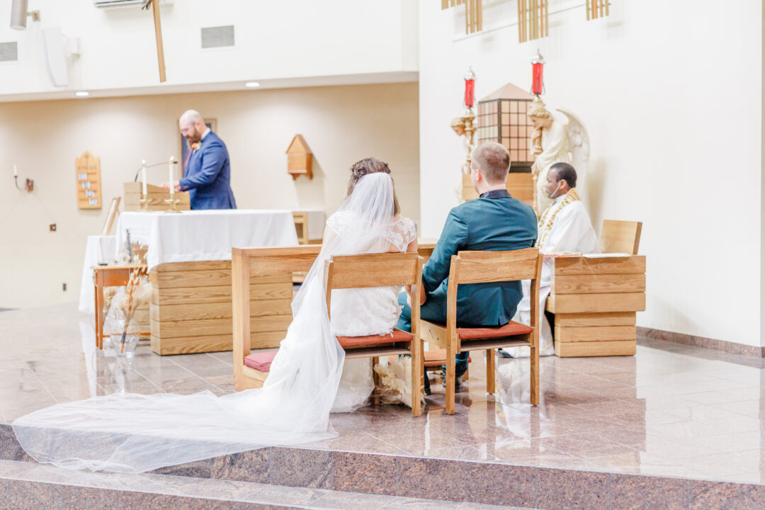 canby mn wedding at st peter catholic church