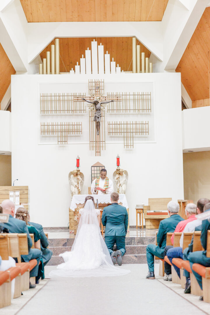 canby mn wedding at st peter catholic church