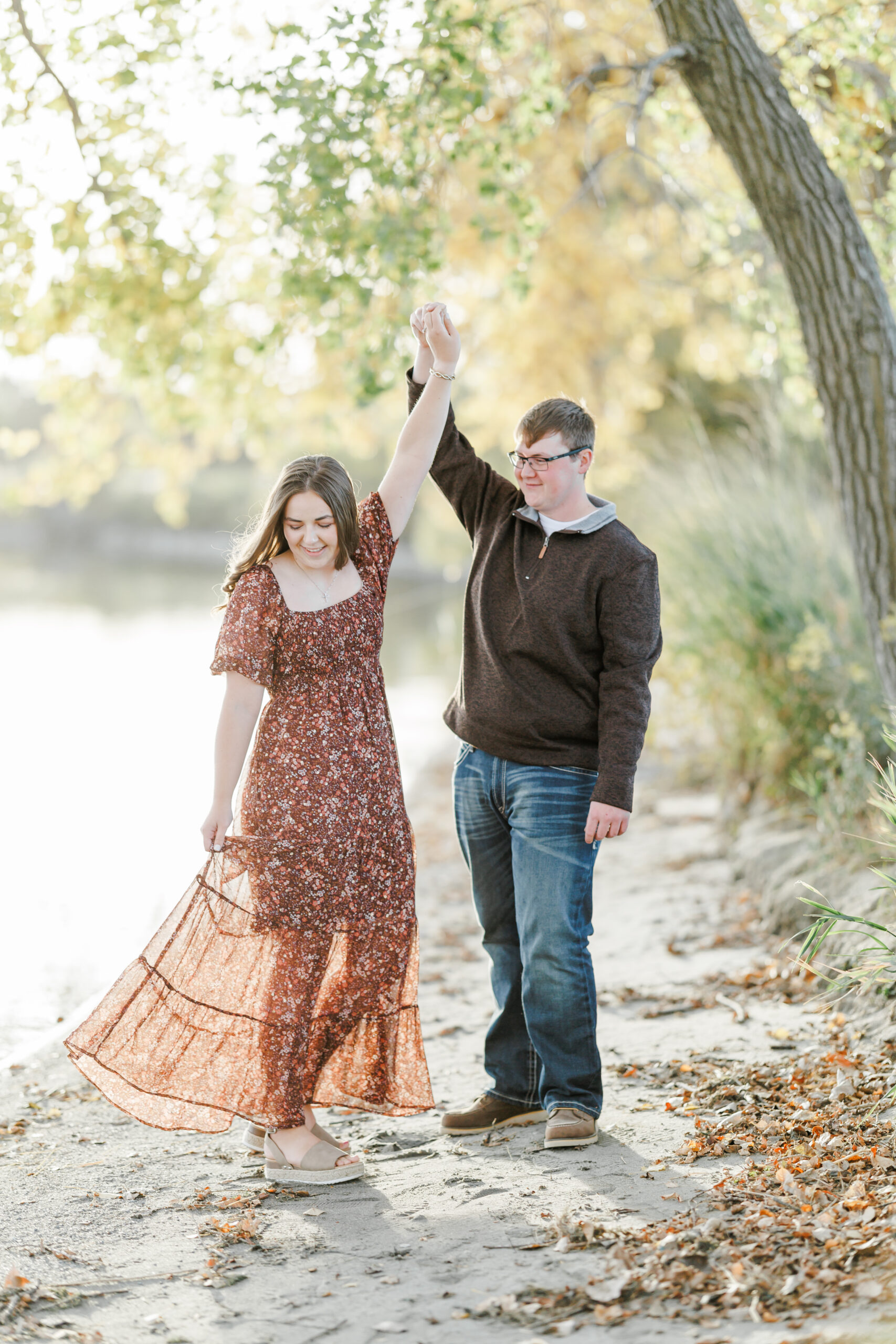 Castlewood SD Engagement session with Holland and Chase