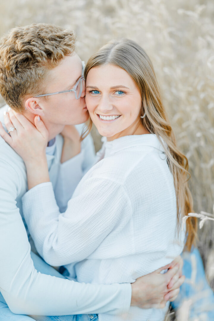 Dakota Nature Park Engagement session in Brookings, South Dakota with Sam and Jasmine