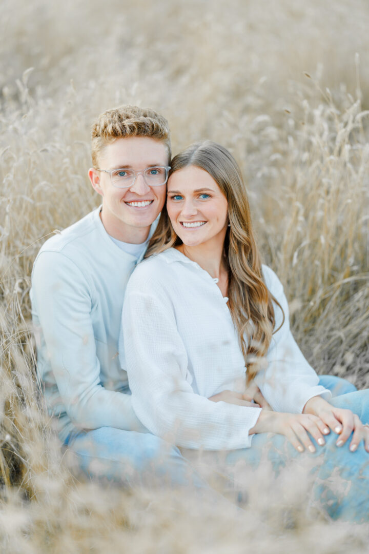 Dakota Nature Park Engagement session in Brookings, South Dakota with Sam and Jasmine