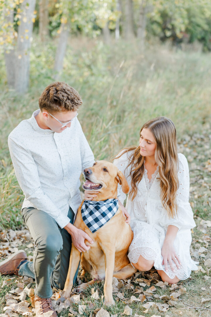 Dakota Nature Park Engagement session in Brookings, South Dakota with Sam and Jasmine