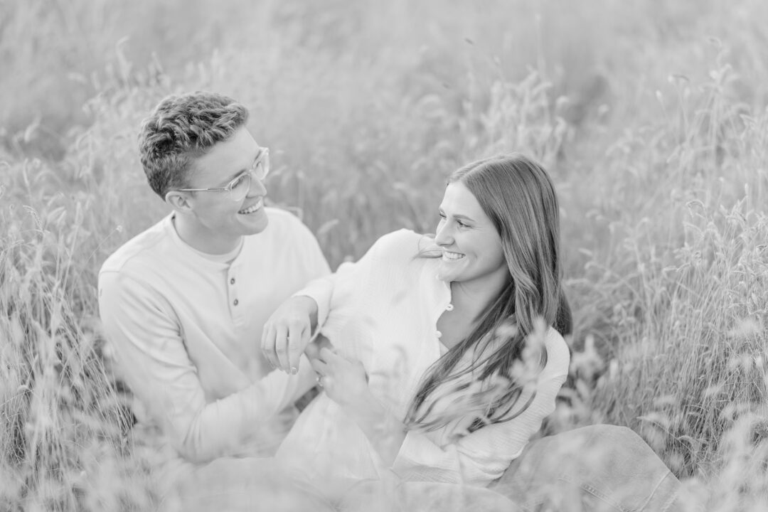 Dakota Nature Park Engagement session in Brookings, South Dakota with Sam and Jasmine