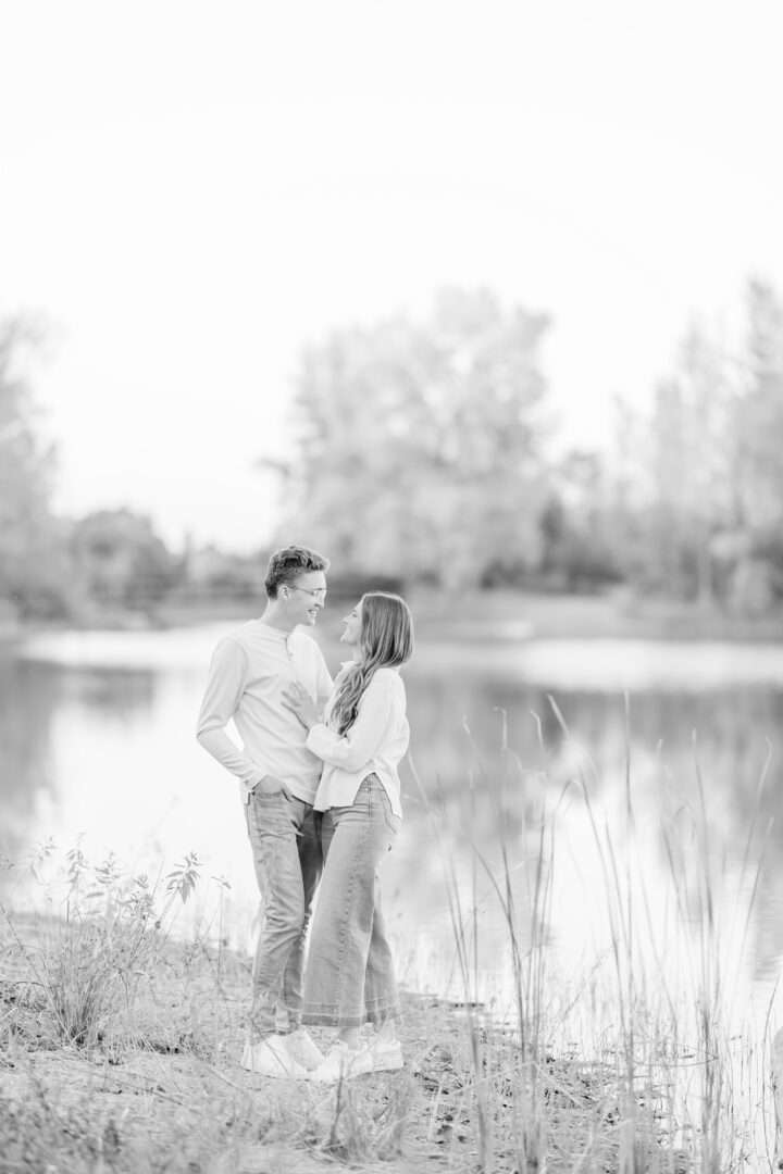 Dakota Nature Park Engagement session in Brookings, South Dakota with Sam and Jasmine