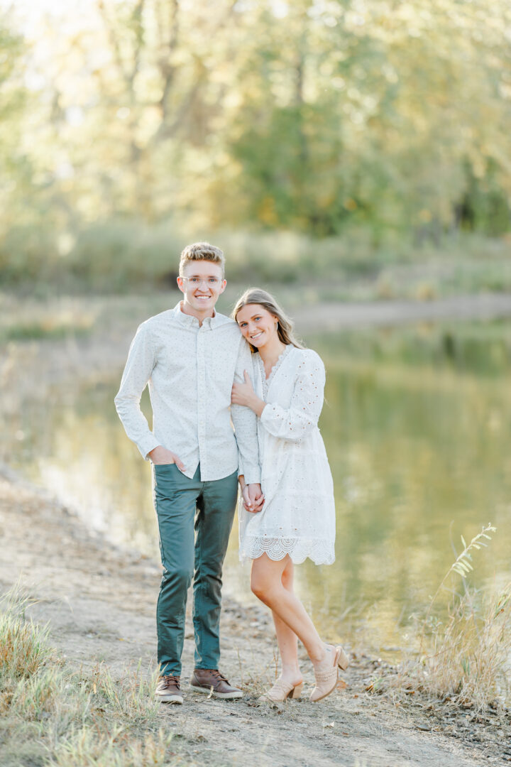 Dakota Nature Park Engagement session in Brookings, South Dakota with Sam and Jasmine