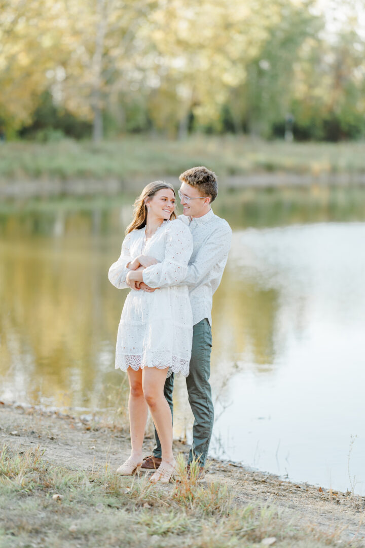 Dakota Nature Park Engagement session in Brookings, South Dakota with Sam and Jasmine