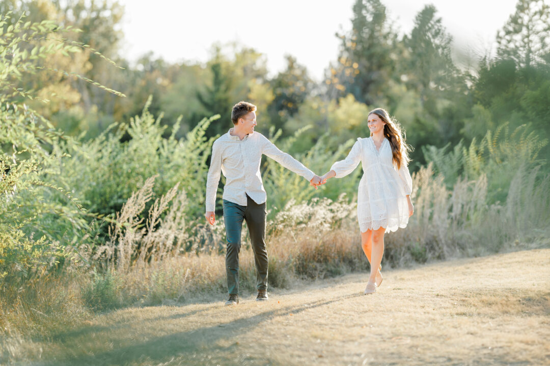 Dakota Nature Park Engagement session in Brookings, South Dakota with Sam and Jasmine