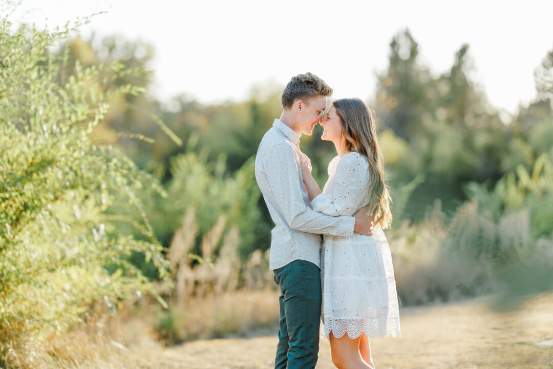 Dakota Nature Park Engagement session in Brookings, South Dakota with Sam and Jasmine