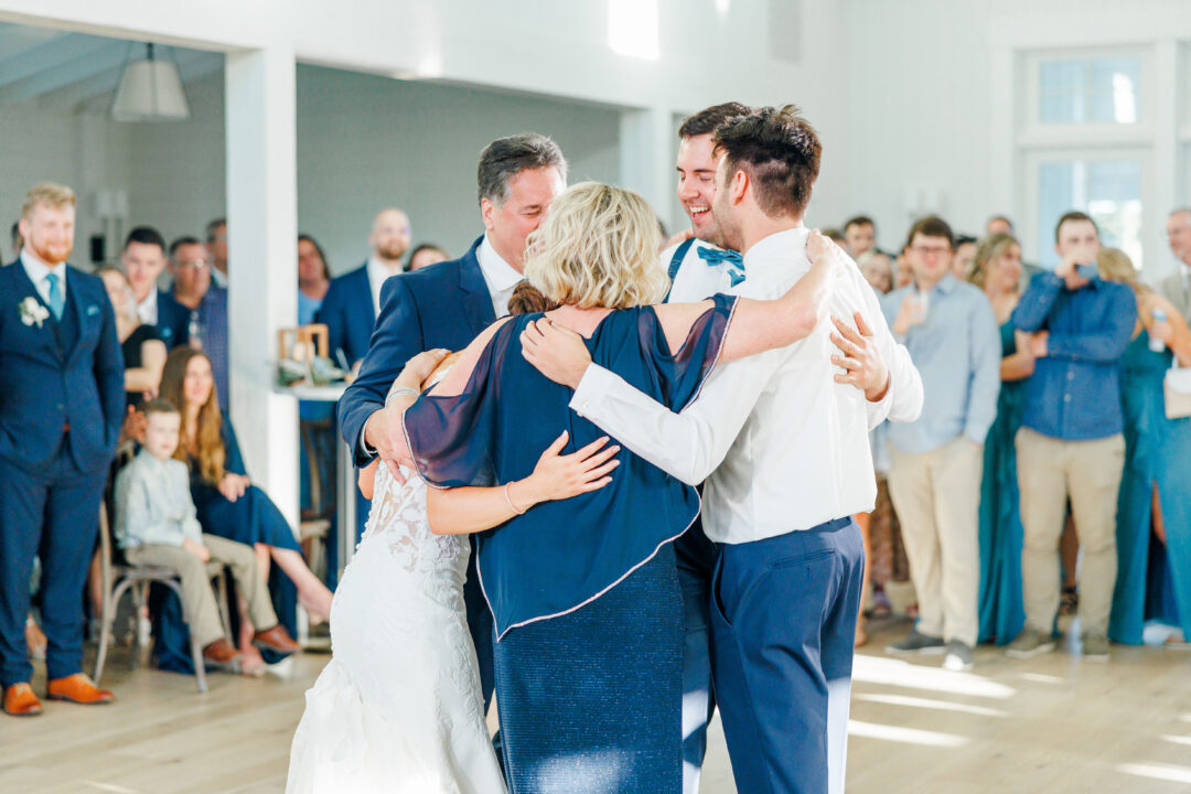 Father daughter dance at stable barn at Redeemed Farm