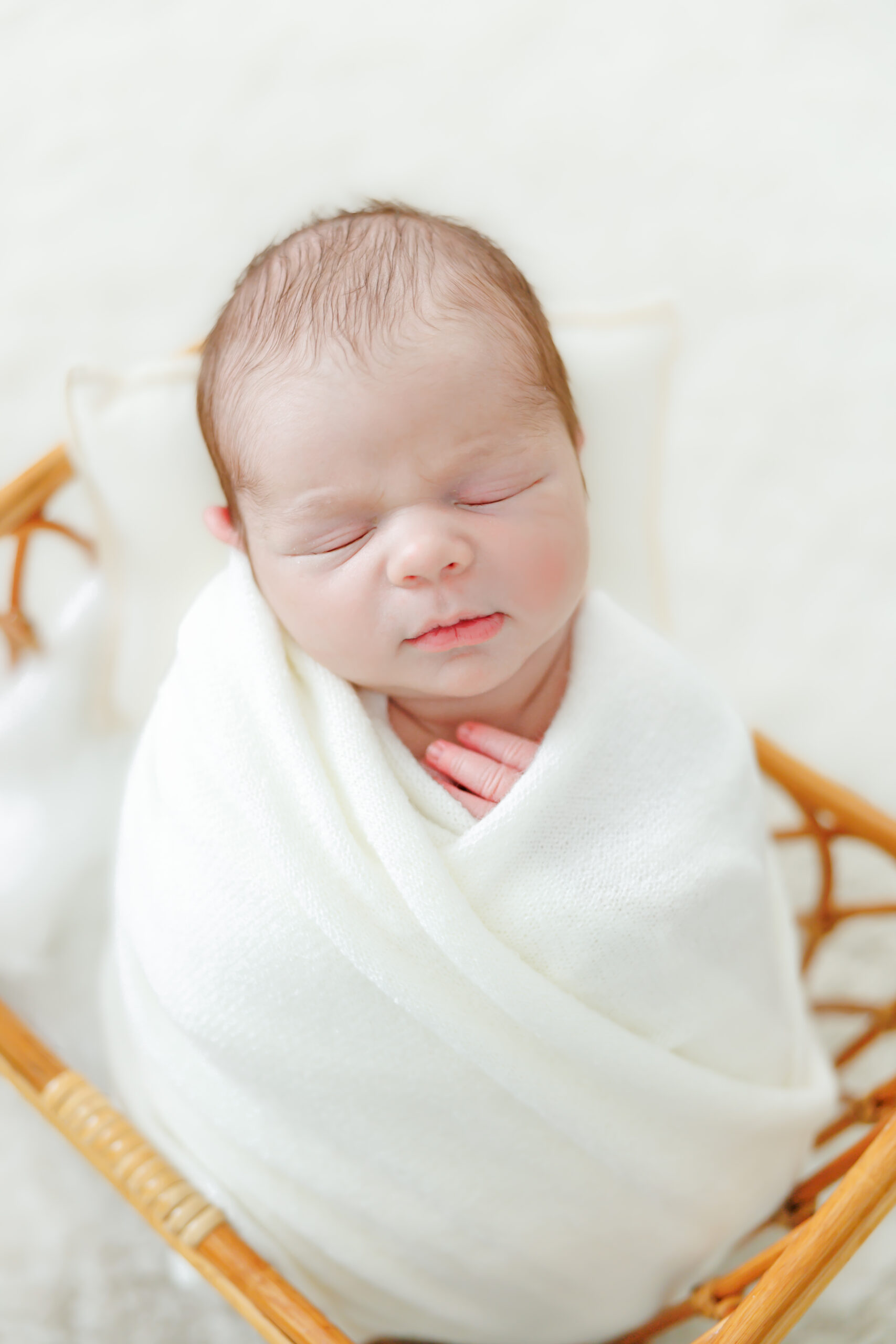 lifestyle newborn session in february in Clear Lake, SD at MBDN Studio