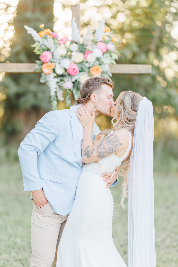 midway camp wedding in volga, sd