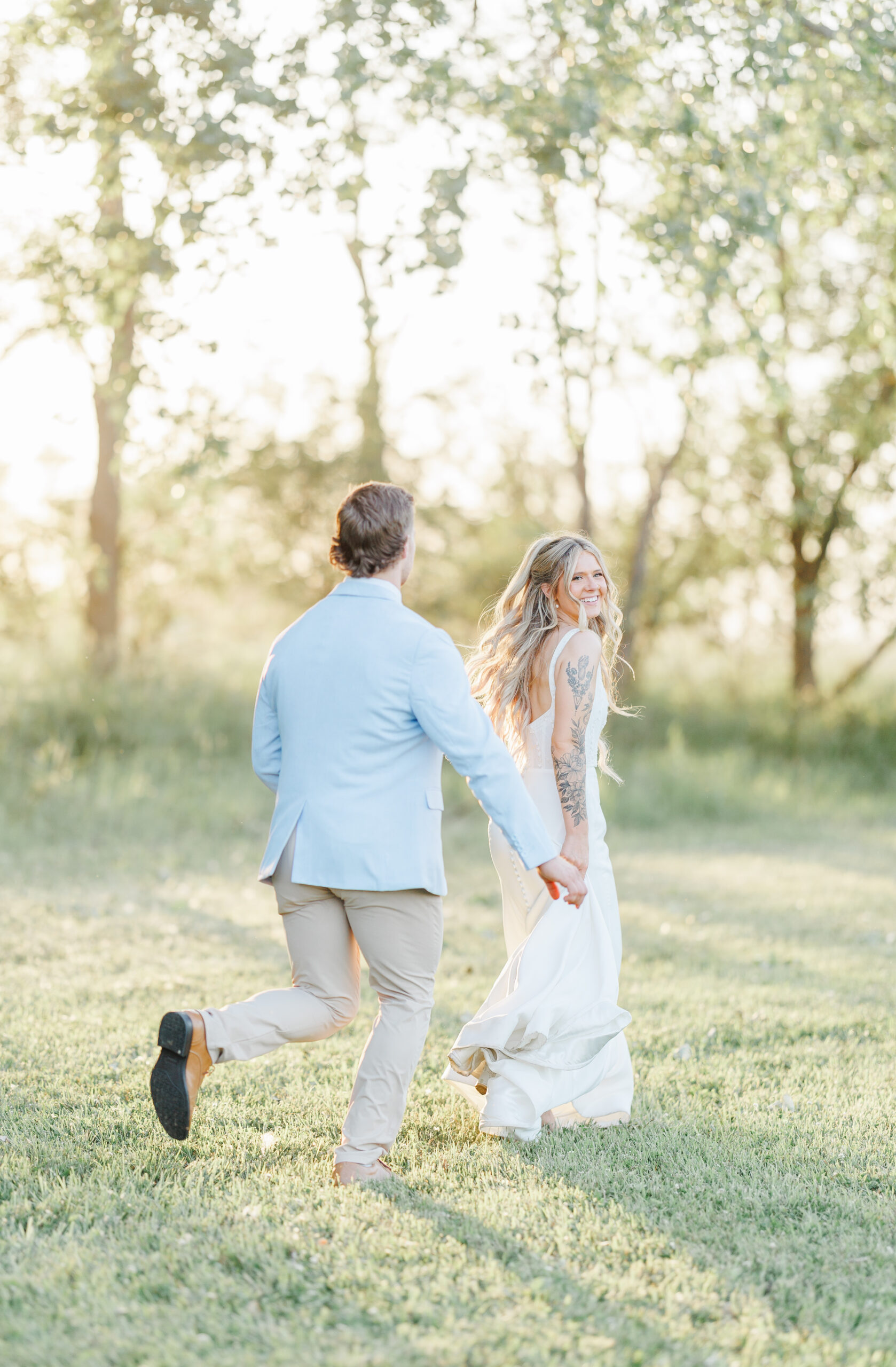 midway camp wedding in volga, sd