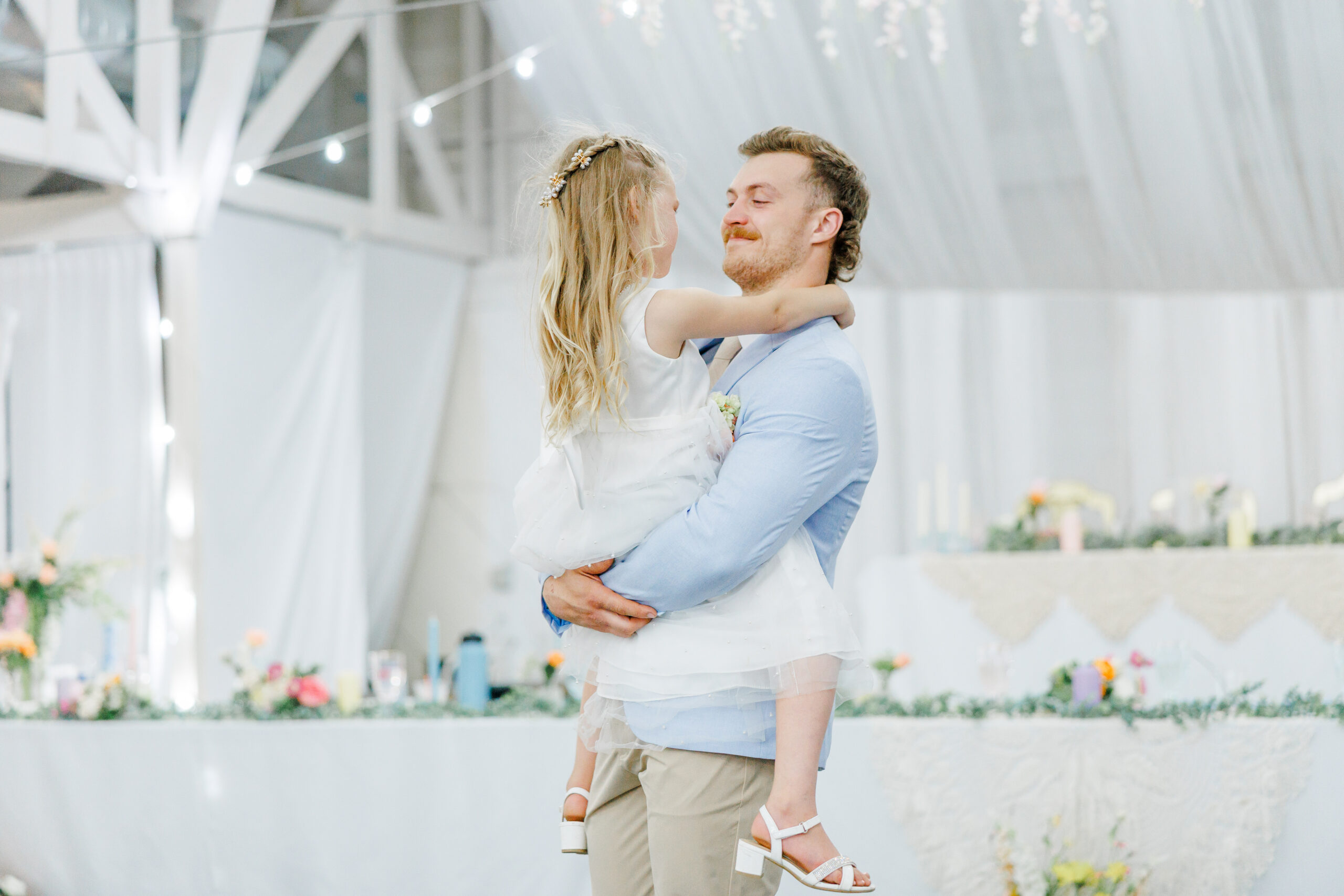 midway camp wedding in volga, sd