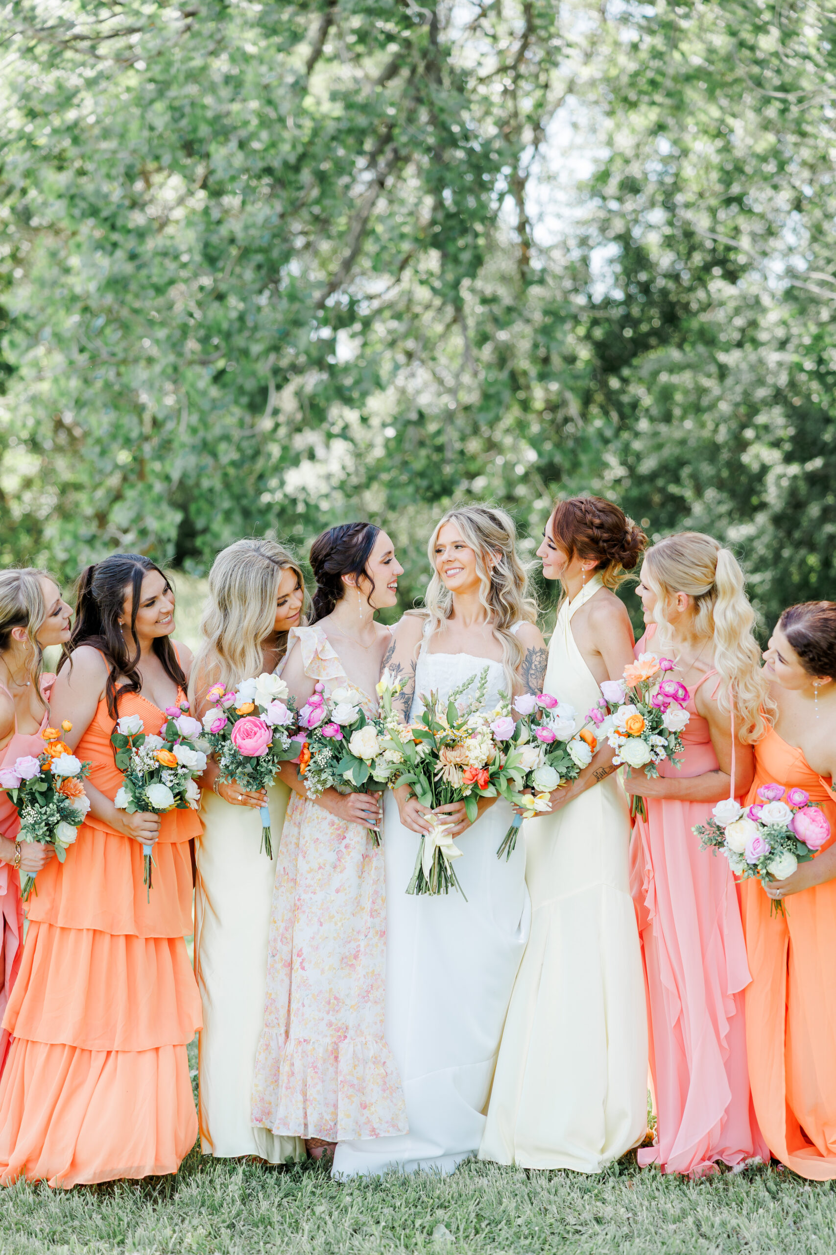 midway camp wedding in volga, south dakota