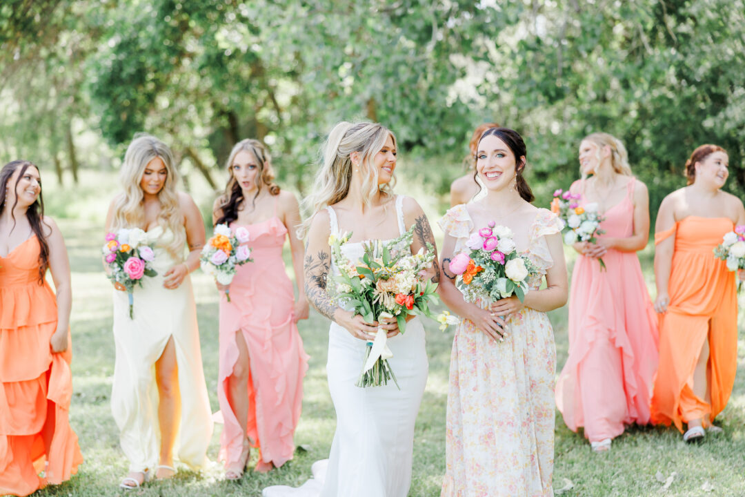 midway camp wedding in volga, south dakota