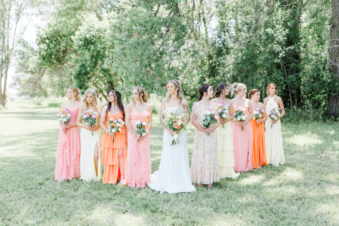 midway camp wedding in volga, south dakota