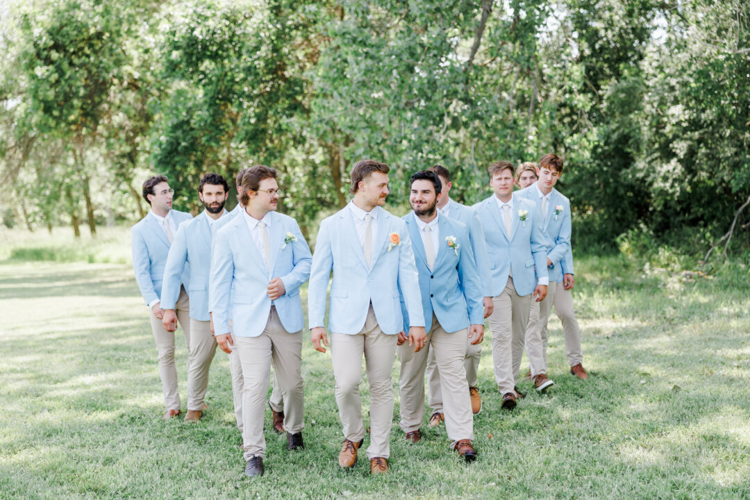 midway camp wedding in volga, south dakota