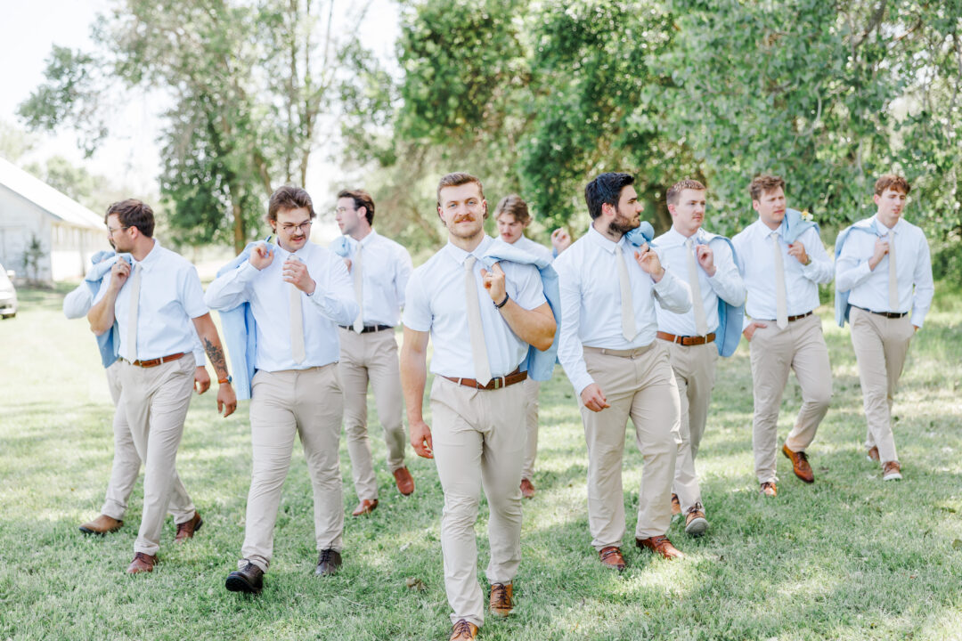 midway camp wedding in volga, south dakota
