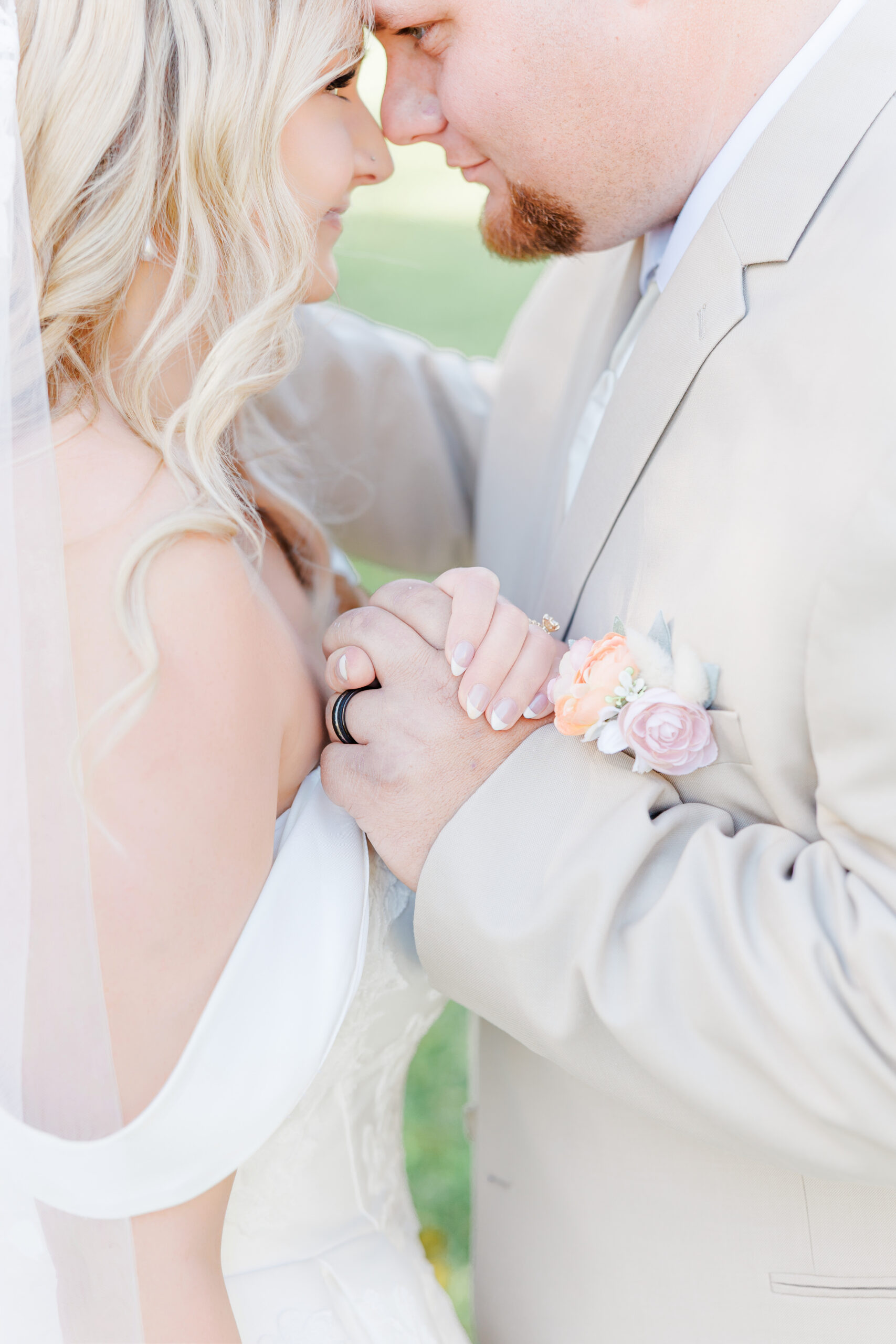 milbank sd wedding bride and groom portraits at lake farley park