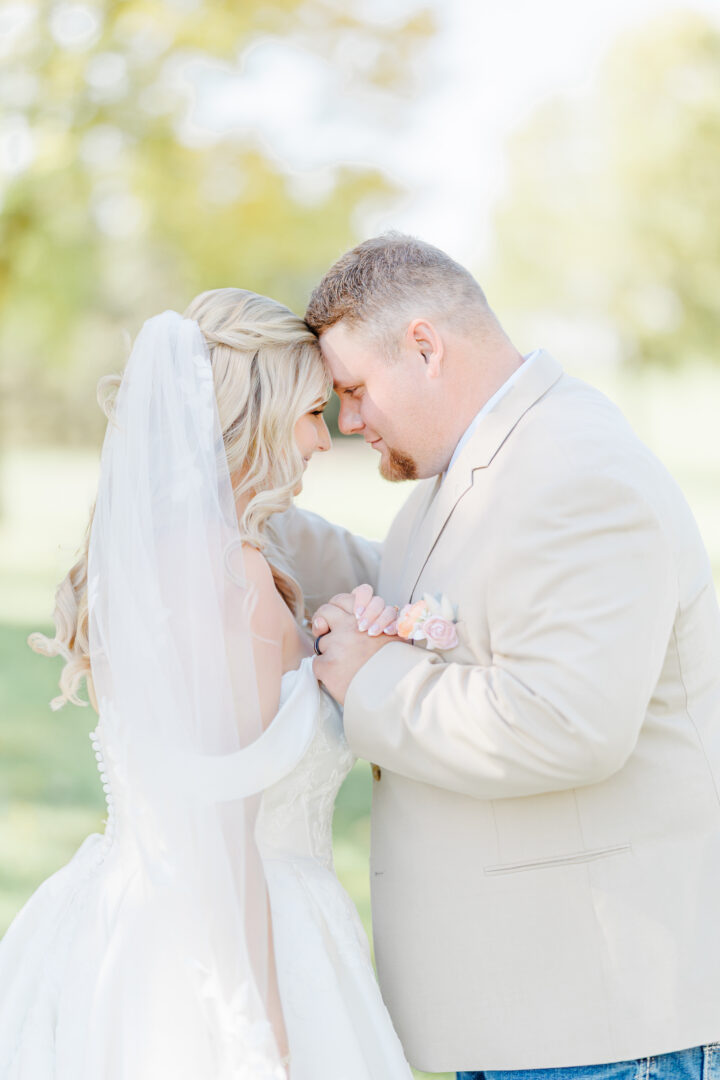 milbank sd wedding bride and groom portraits at lake farley park