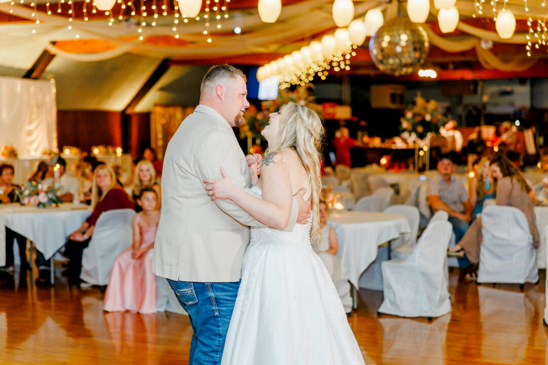 fall milbank sd wedding reception held at the sioux historic pavillion